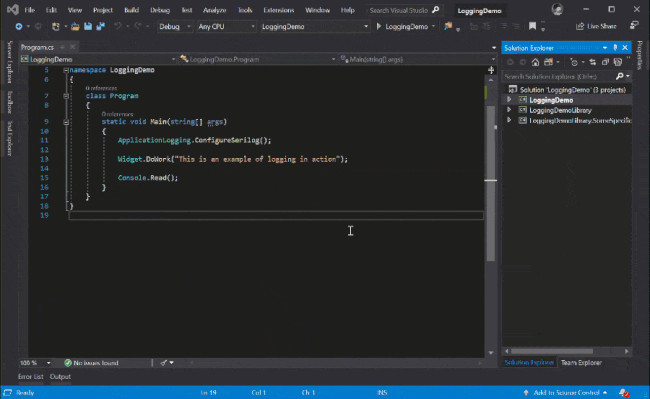 Visual Studio, Why Won't You Let Me Have This One (Solution Folder)?